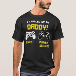 T-shirt Gamer Papa Joueur Console de jeu Genre RPG Reveill