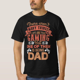T-shirt Gamer Papa - Prochain niveau Patrie