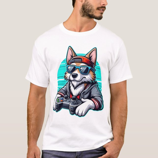 T-shirt Gamer Pup (Devant)