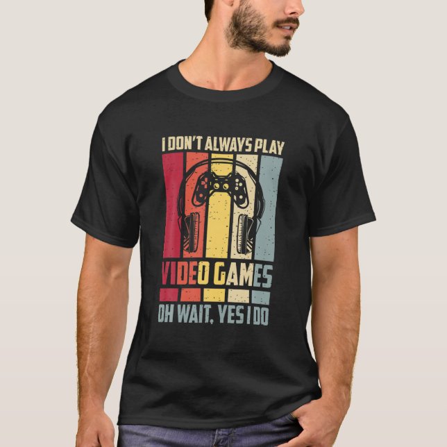 T-shirt Gamer Retro vintage Pour Garçons Ados (Devant)