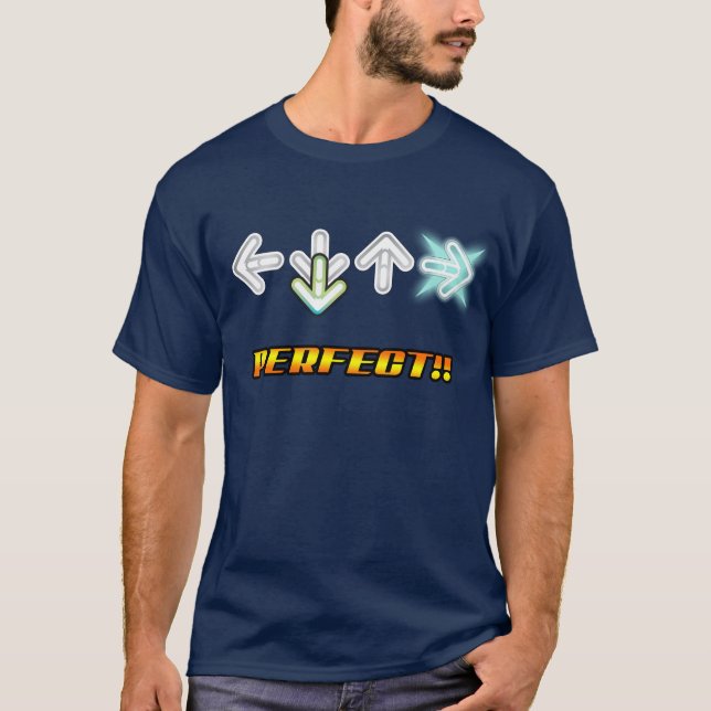 T-shirt Gamer Shirt - Perfect Dance Moves (Devant)
