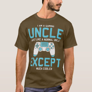 T-shirt Gamer Uncle Funny Jeu Cadeaux pour Uncles Vidéo