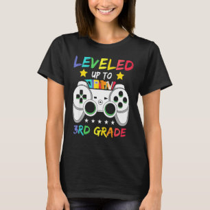 T-shirt Gamer Vidéo De 3E Année Jusqu'À L'École
