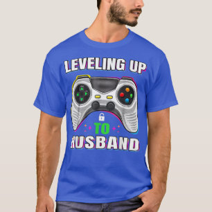 T-shirt Gamer Vidéo De Gamer Jusqu'Au Mari Correspondant D