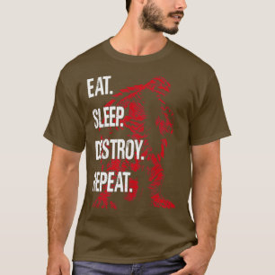 T-shirt GAMERA 1999 Détruire le sommeil