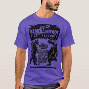T-shirt GAMERA contre GYAOS COMBATTRE