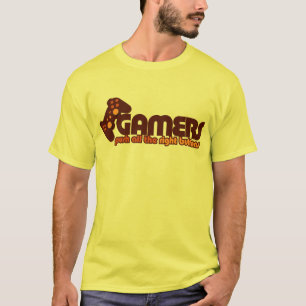 T-shirt Gamers Appuyez sur tous les bons boutons