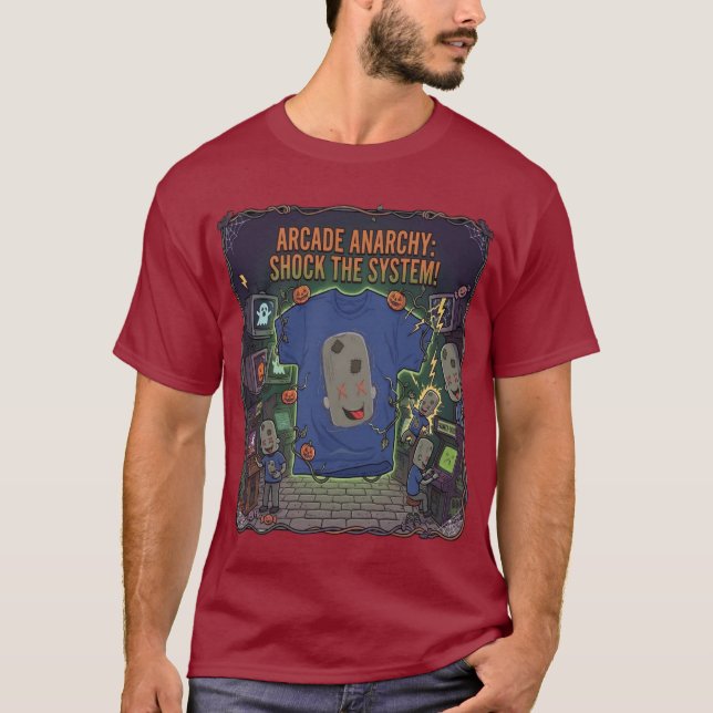 T-shirt Games and Spooks (Devant)