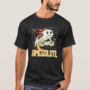 T-shirt Gamesolotl Gaming Axolotl pour Gamer Boys Girls