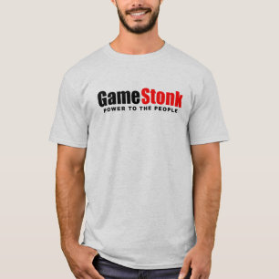 T-shirt GameStonk : Le pouvoir au peuple