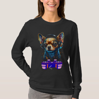 T-shirt Gaming Chihuahua Dog Player Animal Video Gamer  Me