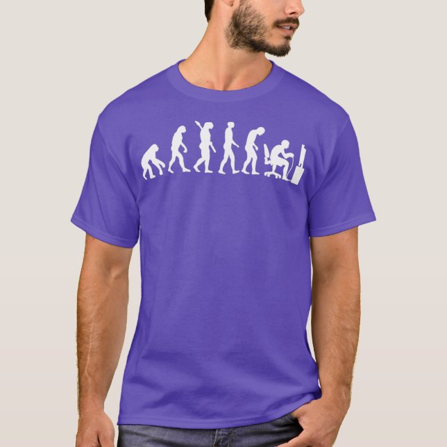 T-shirt GAMING EVOLUTION Funny Retro Video Gamer (Devant)