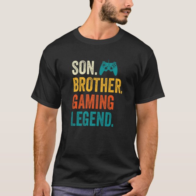 T-shirt Gaming For Teenage Boys 812 Year Old Christmas G (Devant)
