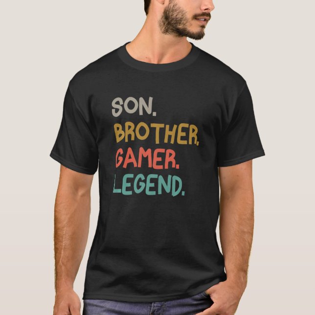 T-shirt Gaming  For Teenage Boys 8 16 Year Old Christmas G (Devant)