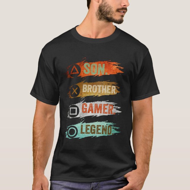 T-shirt Gaming  For Teenage Boys 8 16 Year Old Gamer (Devant)