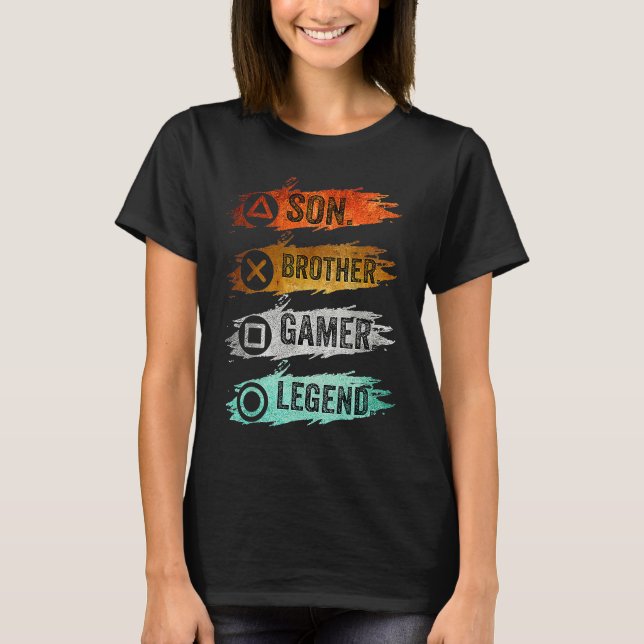 T-shirt Gaming  For Teenage Boys 8 16 Year Old Gamer (Devant)