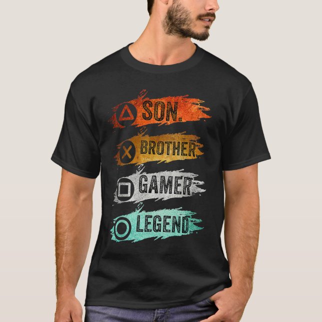 T-shirt Gaming  For Teenage Boys 8 16 Year Old Gamer (Devant)