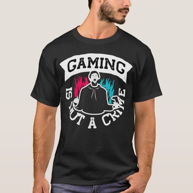 T-shirt Gaming Video Game Player Gamers Gifts friend retro (Devant)