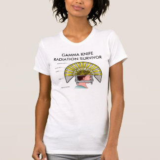 T-shirt gamma de conscience de rayonnement de