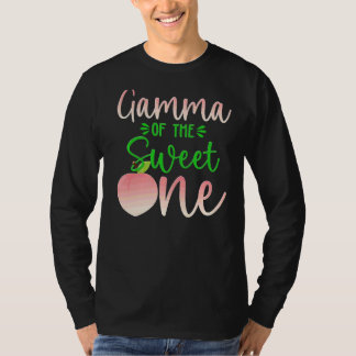 T-shirt Gamma De L'Anniversaire Un Pêche 1Er Fruit D'Été F