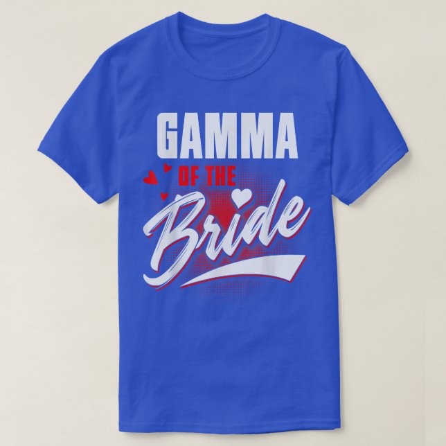 T-shirt Gamma De Mariage Mariage Fête De Mariage Correspon (Design devant)