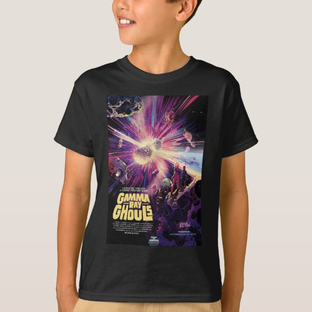 T-shirt Gamma Ray Burst Pulsars Kilonova Collision cosmiqu (Devant)