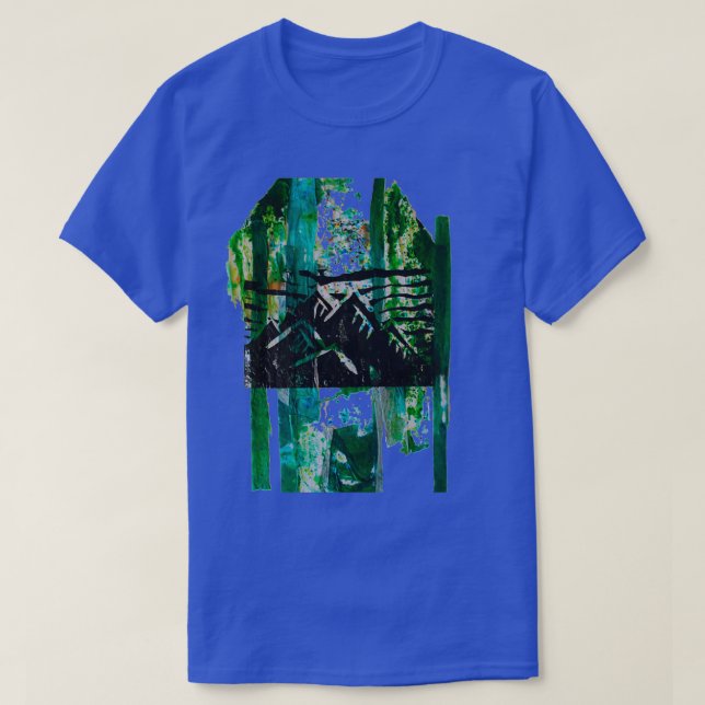T-shirt Gamme de montagnes (Design devant)