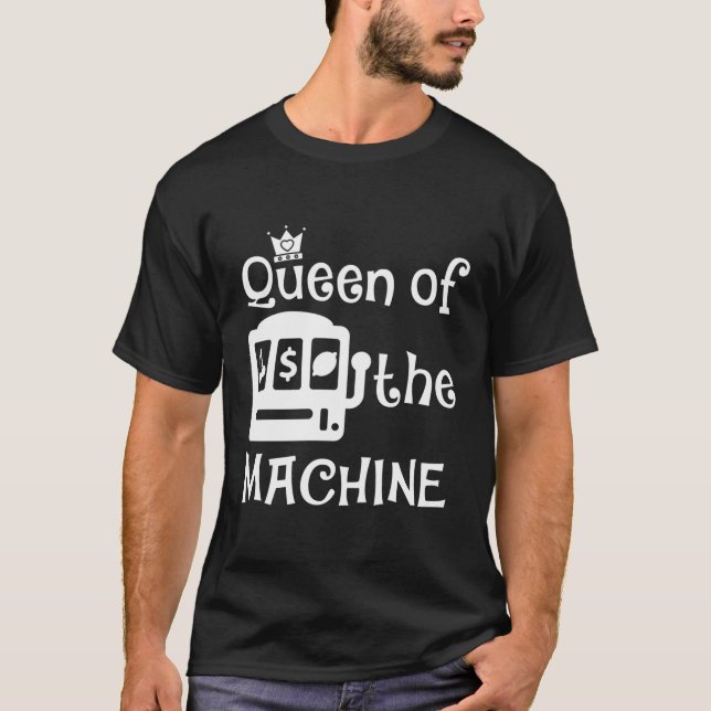 T-shirt Gamme Machine à fente Queen (Devant)