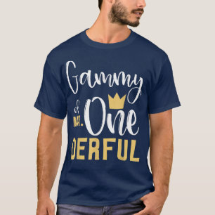 T-shirt Gammy de M. Onederful 1er anniversaire Premier One