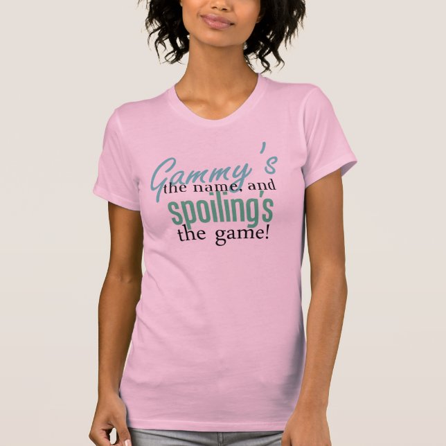 T-shirt Gammy le nom, et détérioration du Gam (Devant)