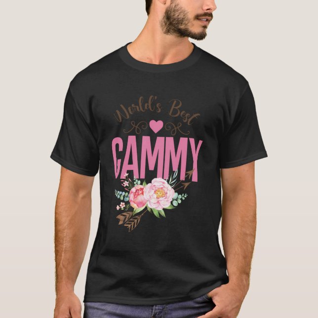T-shirt Gammy mignonne Citation Cadeaux Pour Elle Pour Fem (Devant)