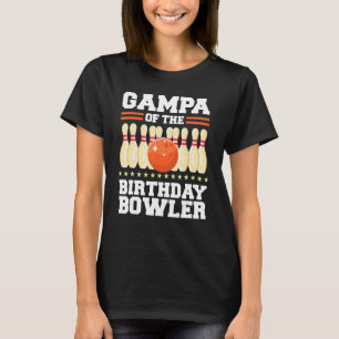 T-shirt Gampa De L'Anniversaire Bowler Anniversaire Bowlin