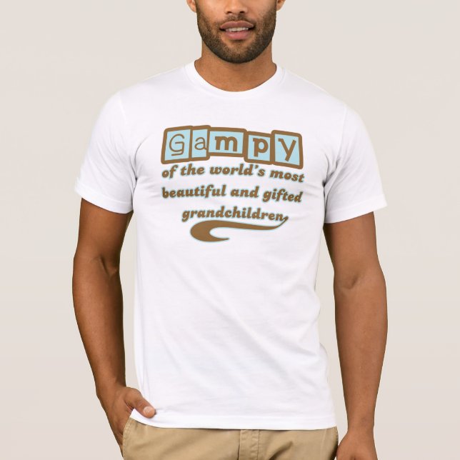 T-shirt Gampy des petits-enfants doués (Devant)