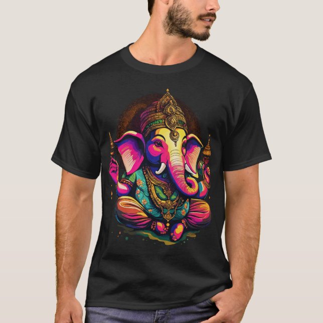 T-shirt ganapati bapa (Devant)