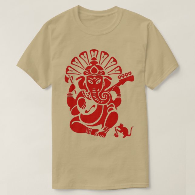 T-shirt Ganesh branché (Design devant)