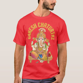 T-shirt Ganesh ChaturthiHinduism Elephant Dieu