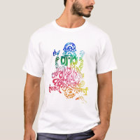 Ganesh Mantra, chemise aquarelle