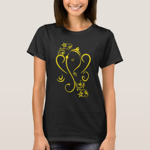 T-shirt Ganesh Ohm Yoga Troisième Oeil Isha Hindu Linga