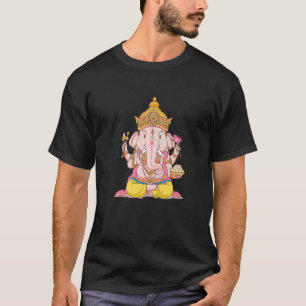 T-shirt Ganesh Yoga Troisième Oeil Isha Hindu Linga