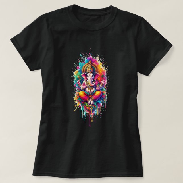 T-shirt Ganesha 1 Femmes (Design devant)