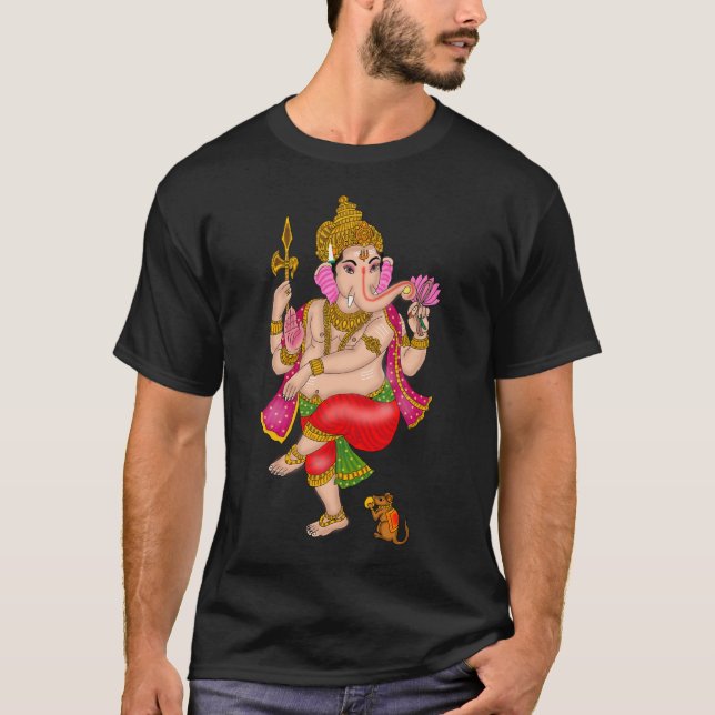 T-Shirt Ganesha dansant (Devant)