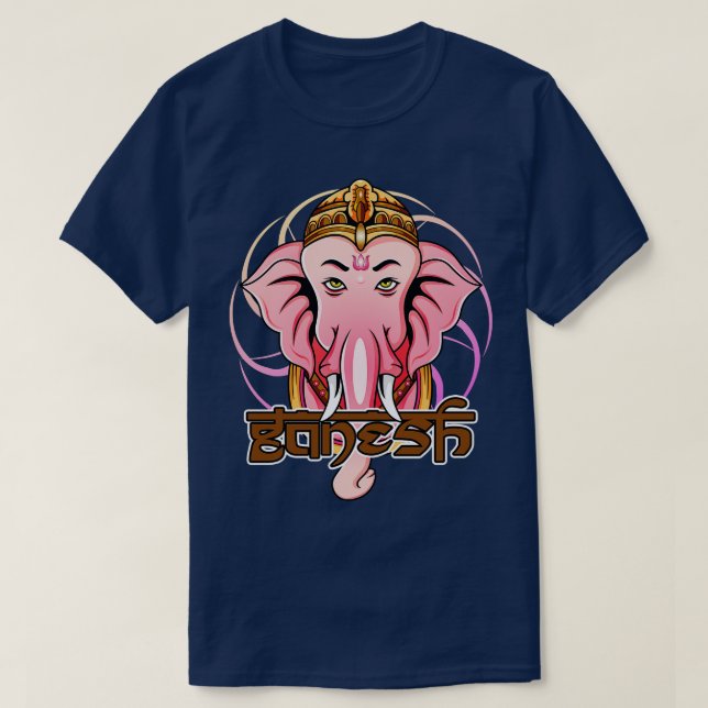 T-shirt Ganesha India Elephant (Design devant)