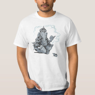 T-shirt Ganesha reading