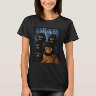 T-shirt Gang de joueurs amateurs de chats en casques Lacla