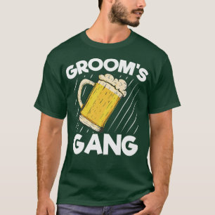 T-shirt Gang du marié, enterrement de vie de garçon 