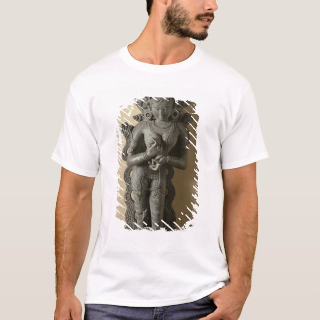 T-shirt Ganga, déesse qui personnifie la rivière sacrée GA (Devant)