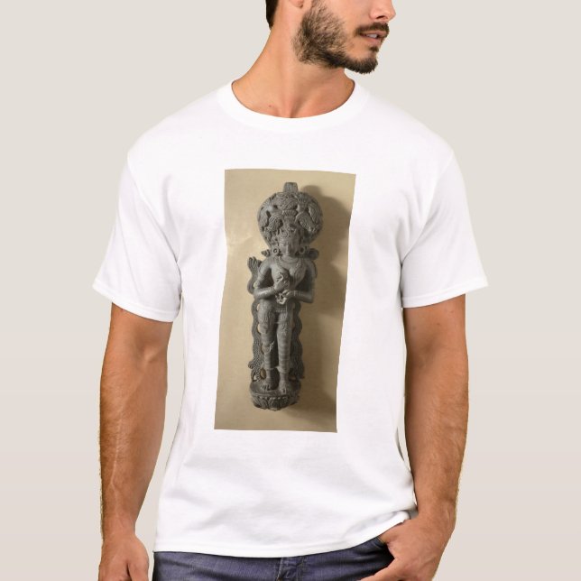 T-shirt Ganga, déesse qui personnifie la rivière sacrée GA (Devant)