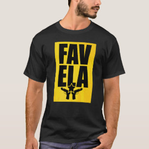 T-shirt Gangsta Favela Original Punk Rock Store