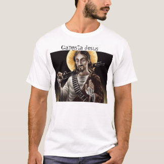 T-shirt Gangsta Jésus
