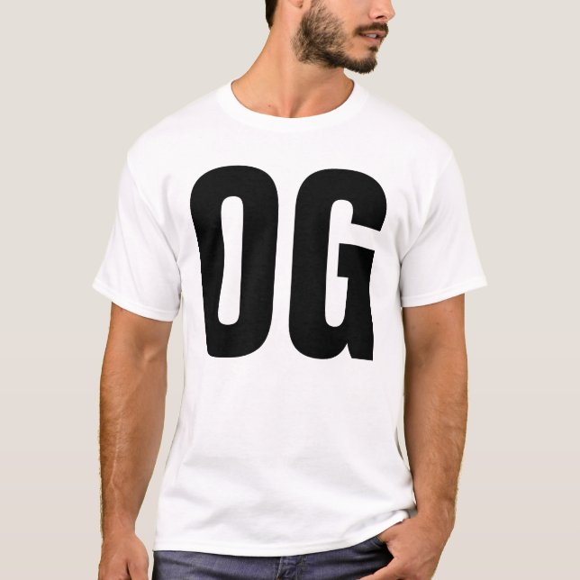 T-shirt Gangsta original (Devant)